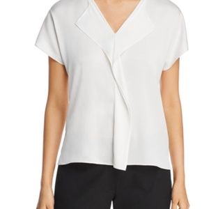 BOSS SILK INTESSA FLUTTER TRIM TOP